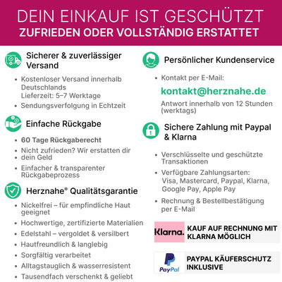 Mutter-Tochter Herzarmbänder